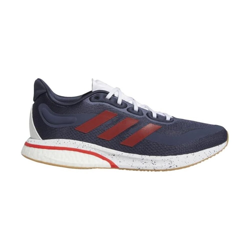 ADIDAS Men's Supernova Shadow Navy Vivid Red Shoes Size 12